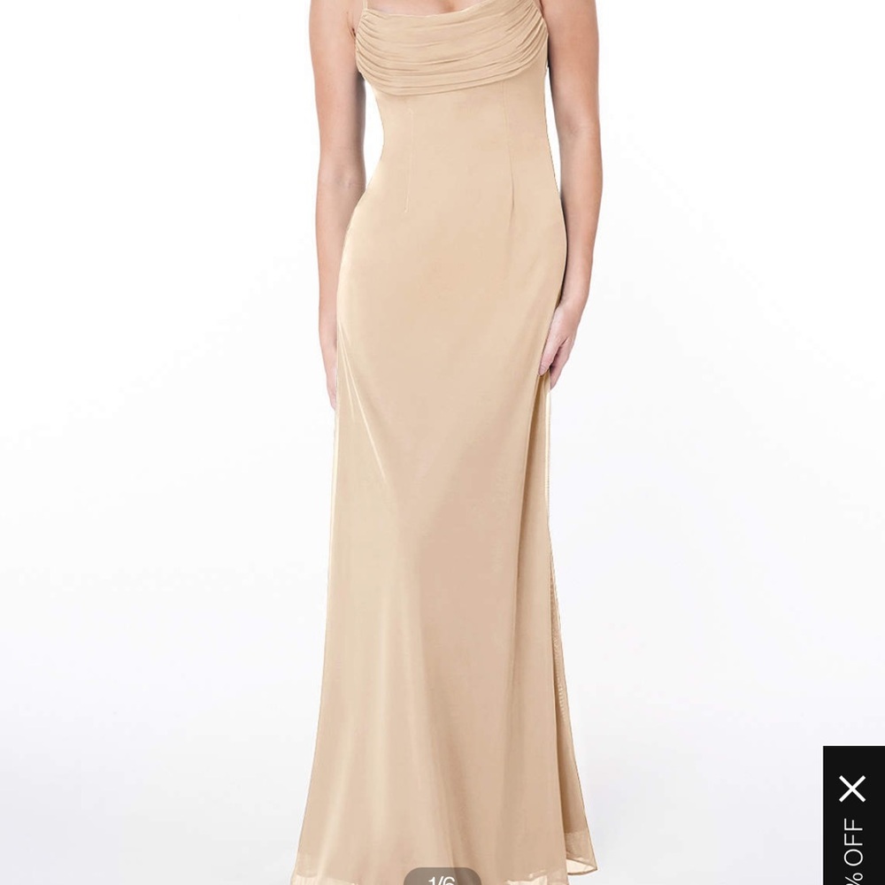 Azazie bridesmaids dress.
